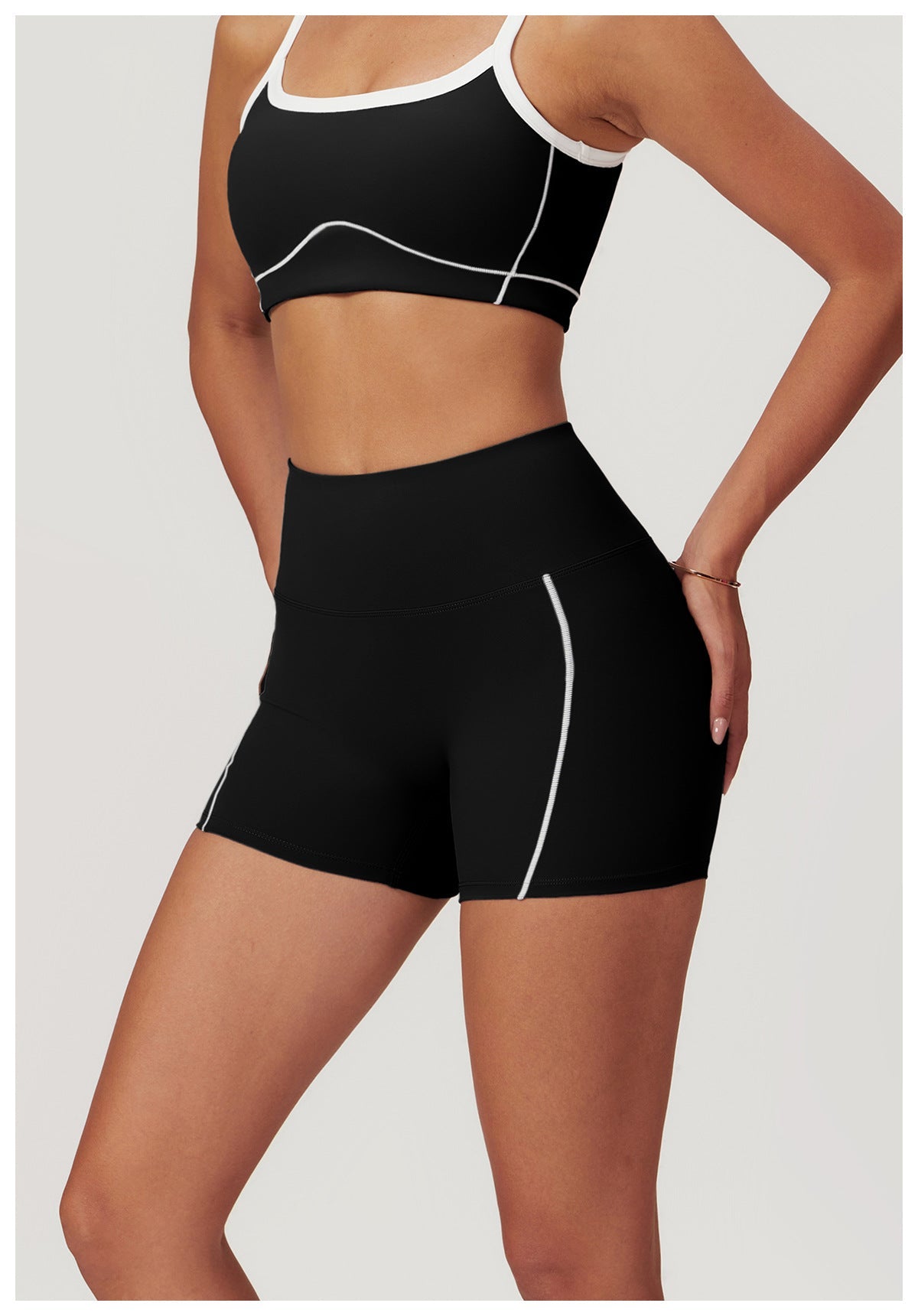 Muse High-Waist Workout Shorts