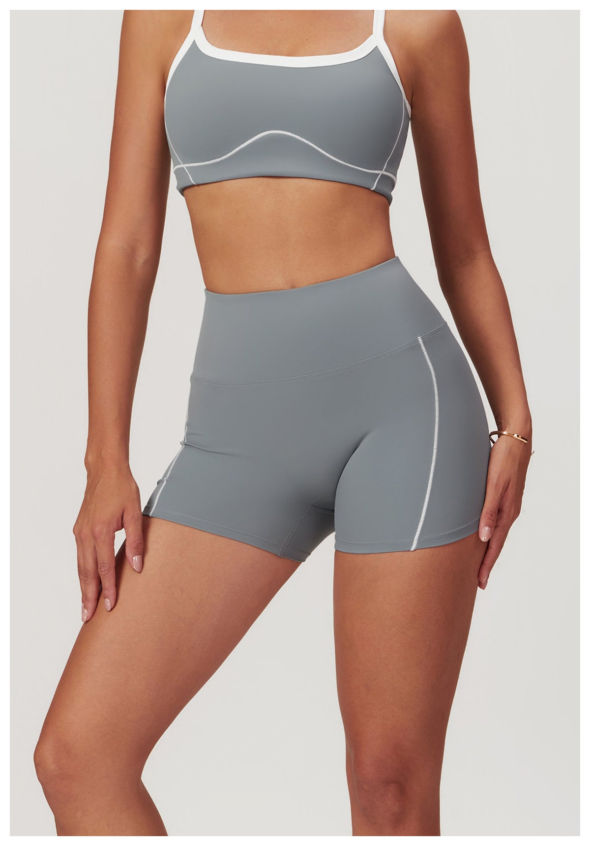 Muse High-Waist Workout Shorts