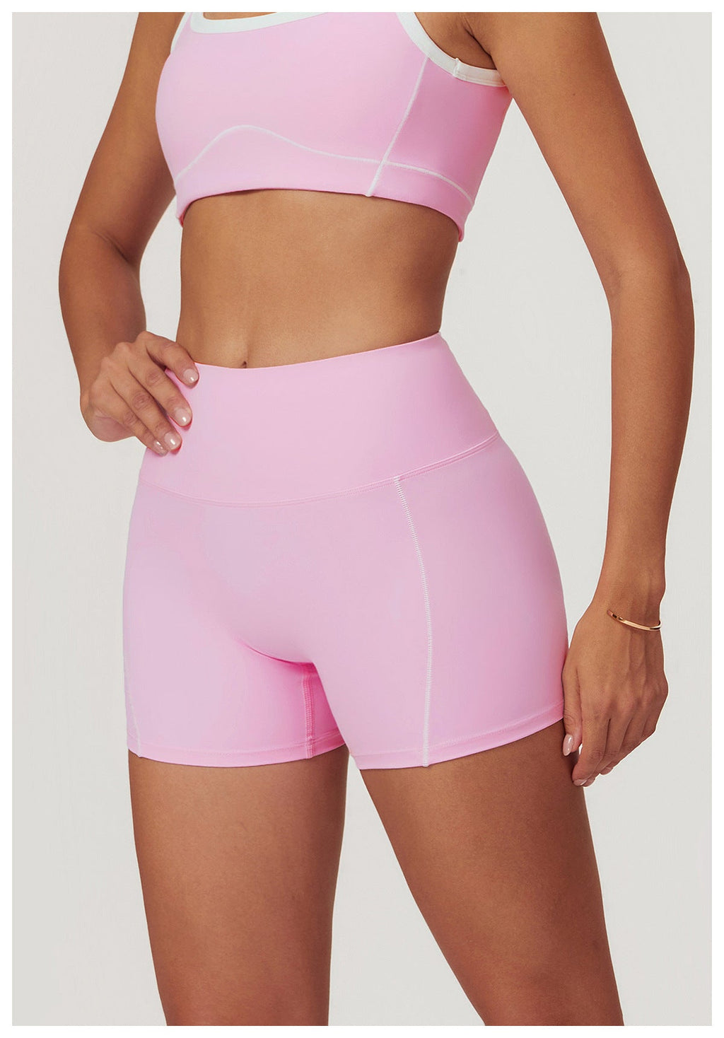 Muse High-Waist Workout Shorts