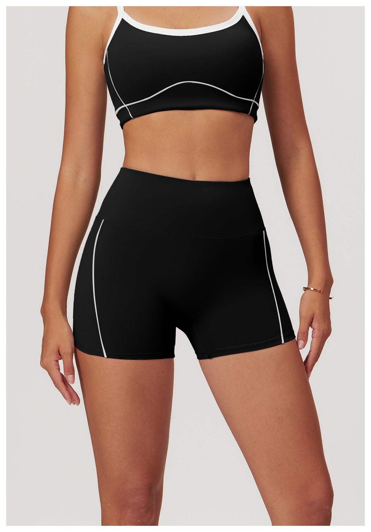 Muse High-Waist Workout Shorts