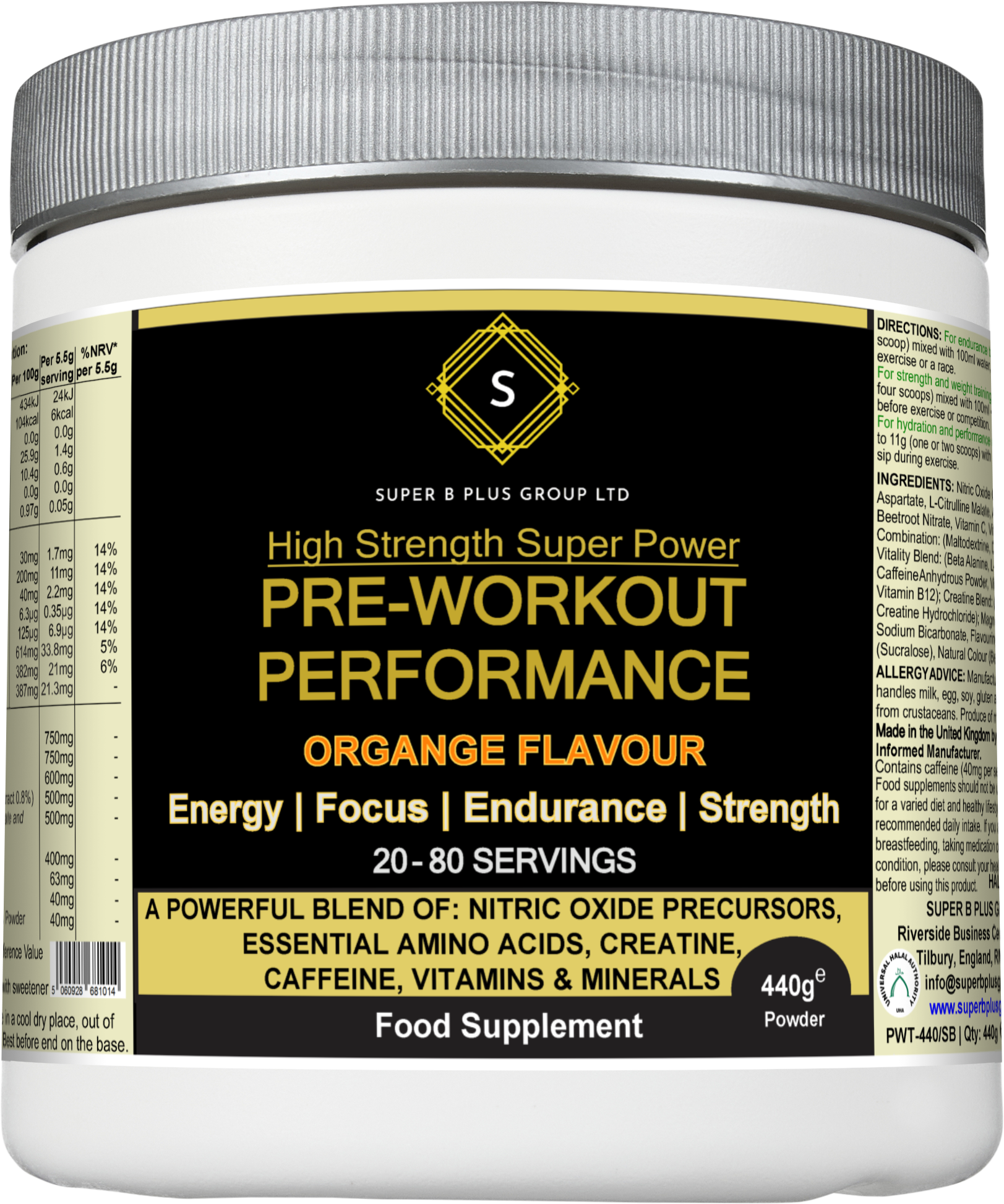 PRE-WORKOUT PERFORMANCE